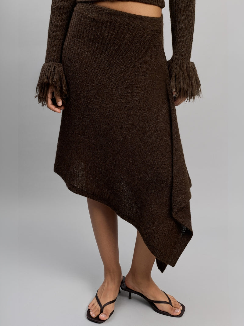 Talia skirt marrón